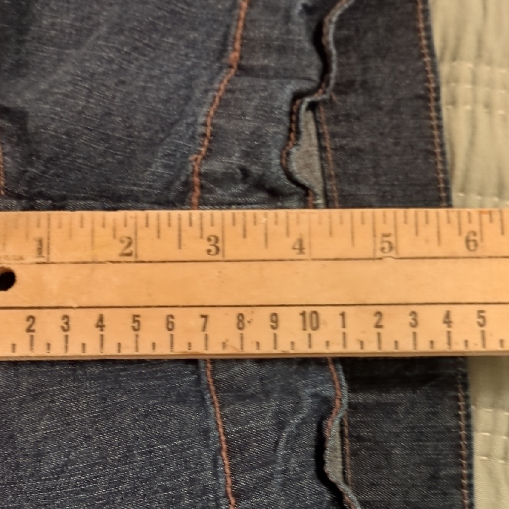 Faded Glory Blue Jean Shorts Classic Casual Style - Picture 5 of 5